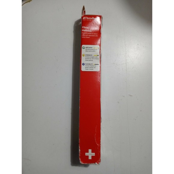 Thera-Band Flex Bar RED Light Resistance Grip Wrist Hand Tennis Elbow Rehab - Picture 2 of 6